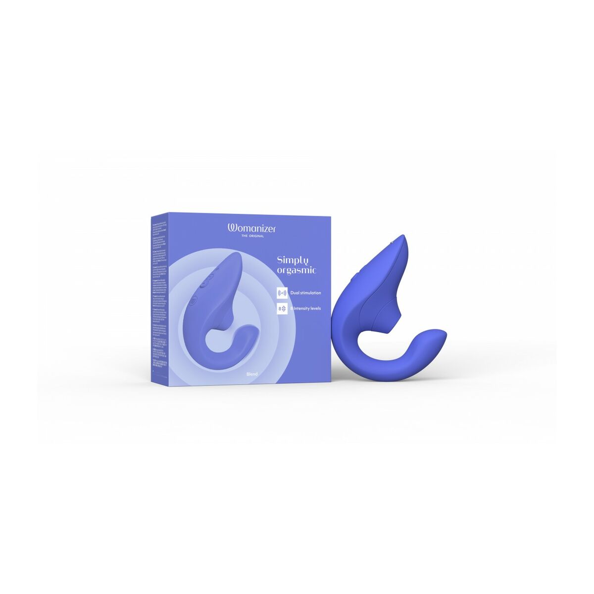 Wibrator Womanizer WOM182-BLUE Niebieski